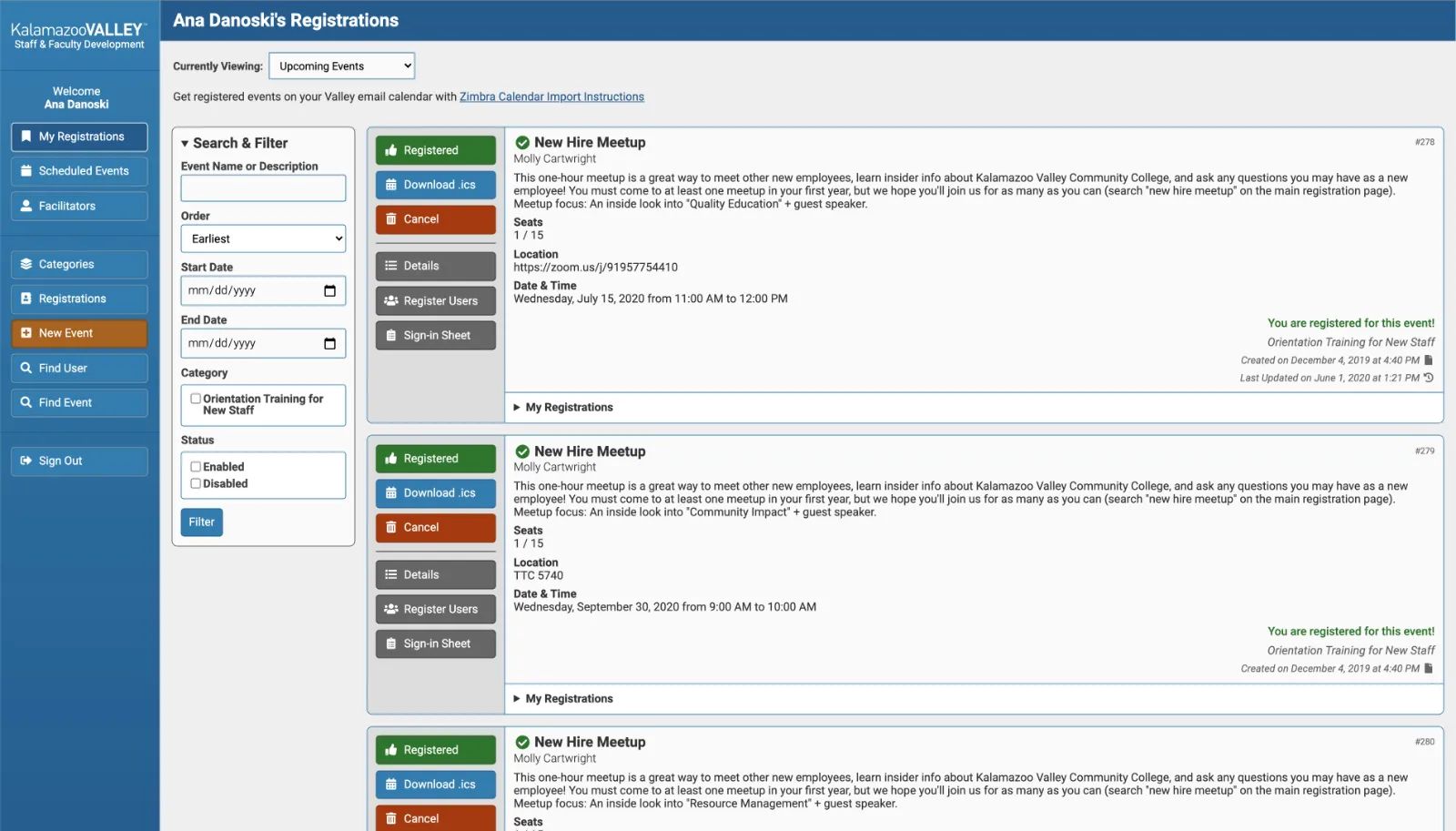 Staff Development Image 1
